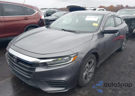 2019 Honda Insight Lx z USA, uszkodzony, nr VIN 19XZE4F19KE004722